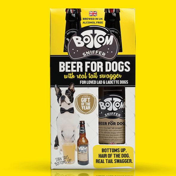Bottom Sniffer Beer For Dogs - Duo Pack (Non-Alcoholic)