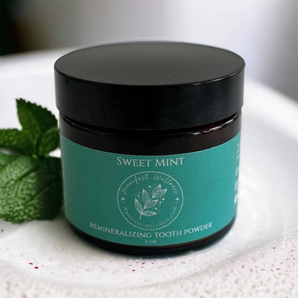 Sweet Mint Remineralizing Tooth Powder