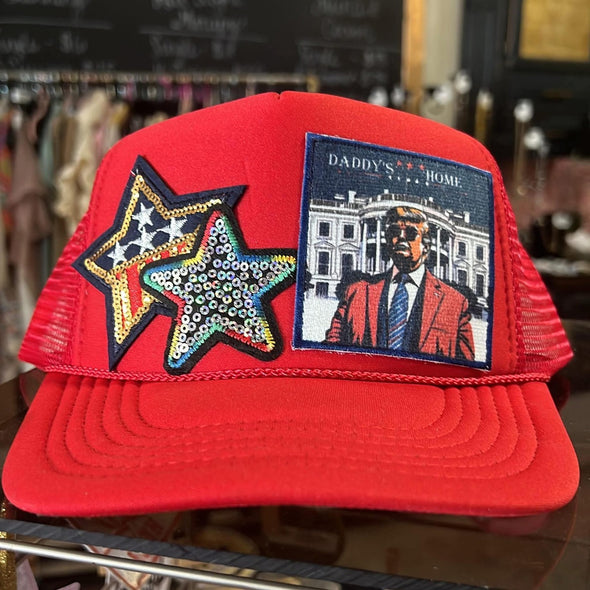 Red Trump Trucker Hat