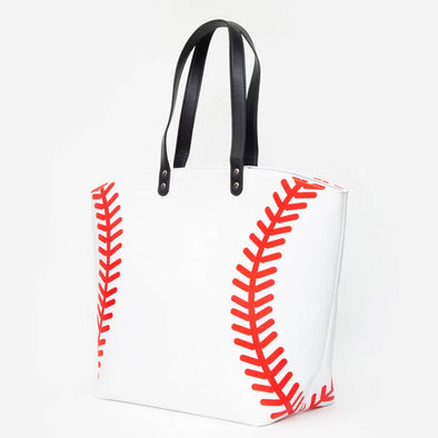 Baseball Stitch Large Tote Bag