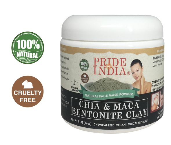 Chia and Maca Bentonite Clay