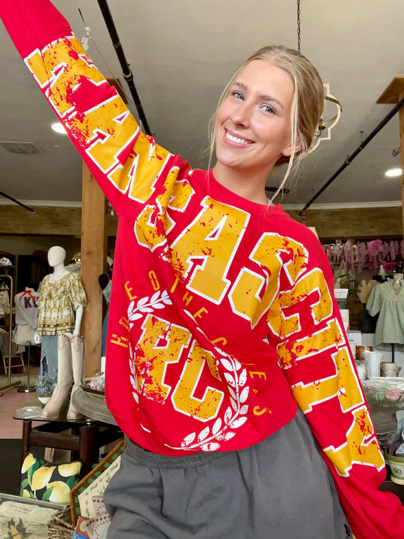 Chiefs Love Sweatshirt