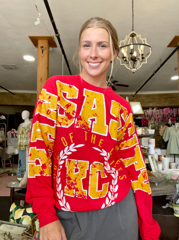 Chiefs Love Sweatshirt