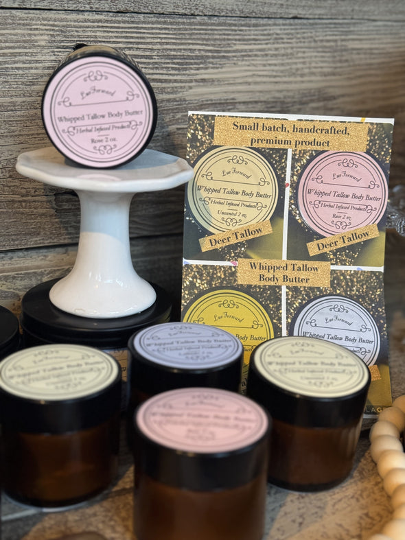Premium, Seasonal Whipped Tallow Body Butter