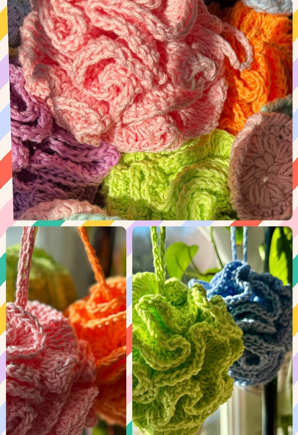 Reusable,Washable Loofa!