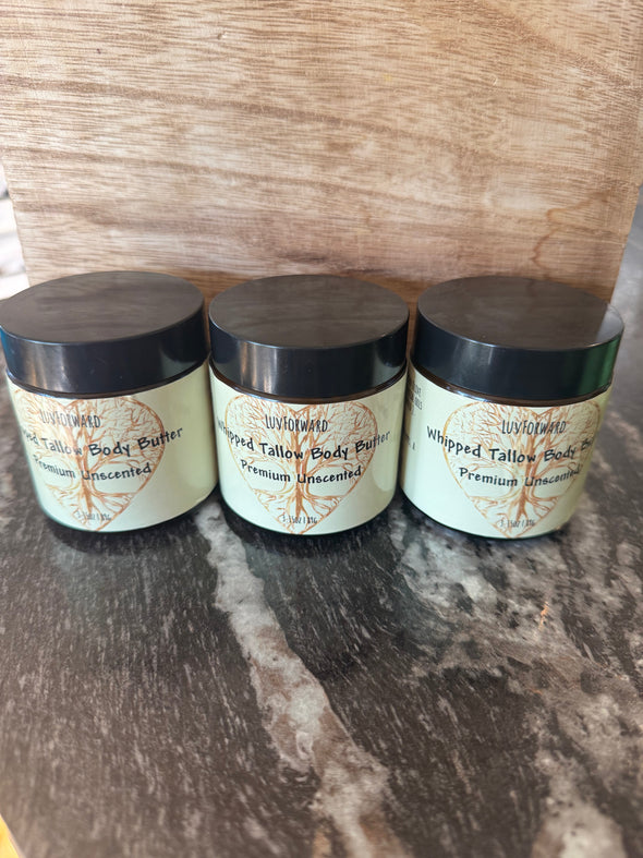 Premium, Seasonal Whipped Tallow Body Butter