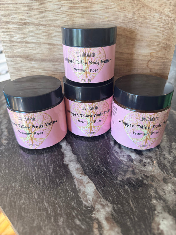 Premium, Seasonal Whipped Tallow Body Butter
