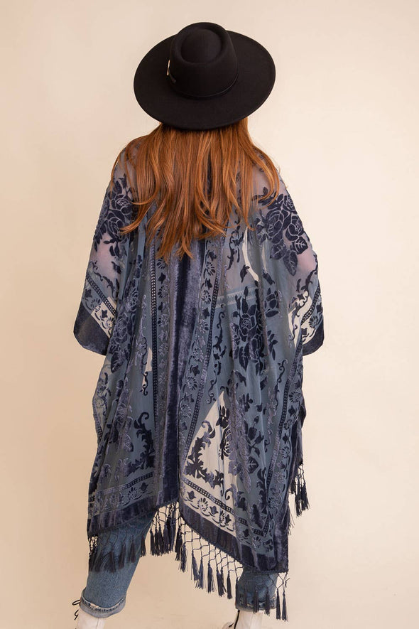 Velvet Vibes Kimono