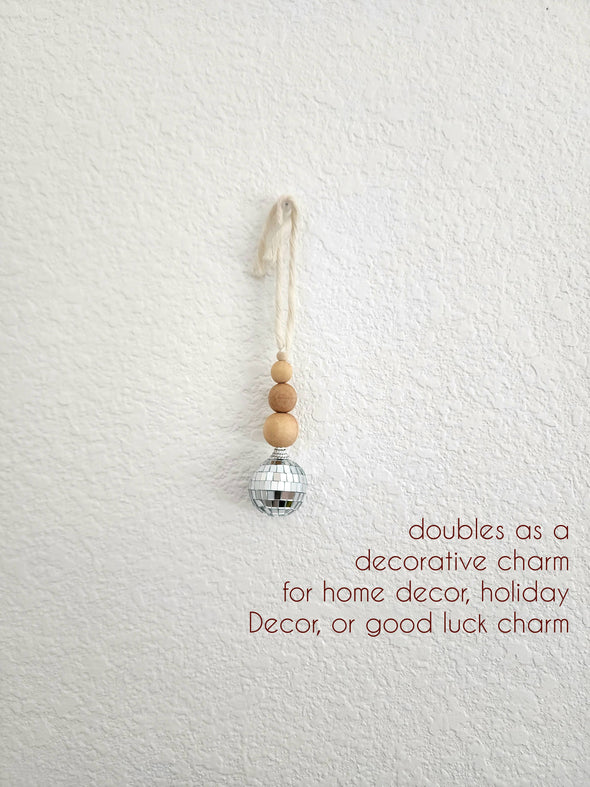 Disco Ball Car Charm & Oil Diffuser