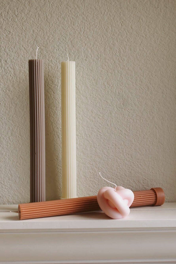 Fluted Pillar Candle