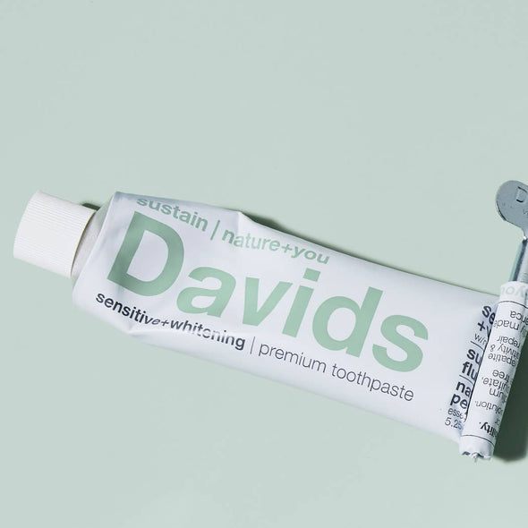 Davids sensitive+whitening nano-hydroxyapatite premium tooth