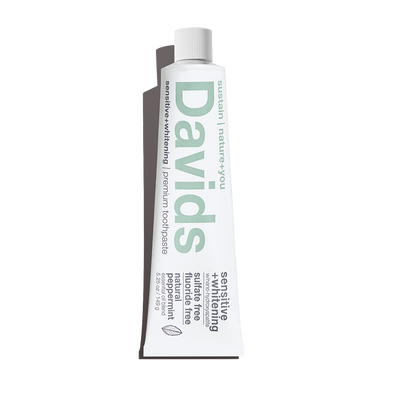 Davids sensitive+whitening nano-hydroxyapatite premium tooth