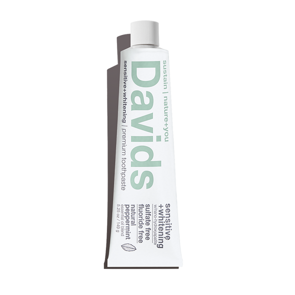 Davids sensitive+whitening nano-hydroxyapatite premium tooth