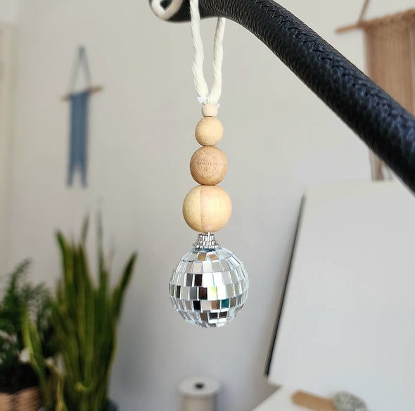 Disco Ball Car Charm & Oil Diffuser