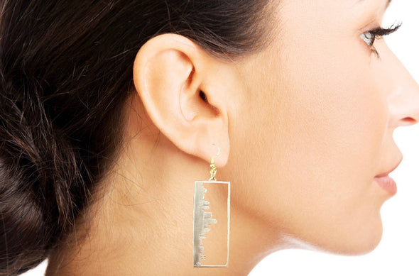 Kansas City Skyline Earring