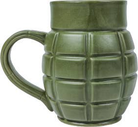 Grenade Mug, Green