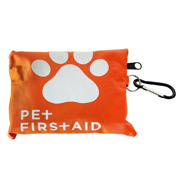 19-Piece Pet Travel First Aid Kit with Carabiner
