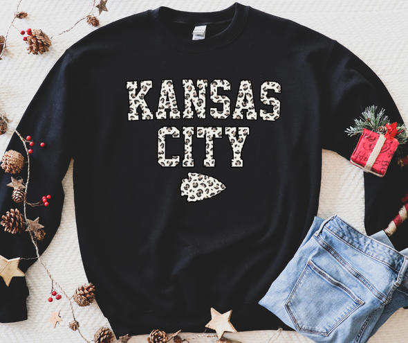 Leopard Kansas City Sweatshirt