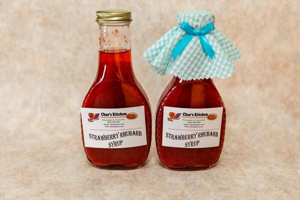 Strawberry Rhubarb Syrup 10oz