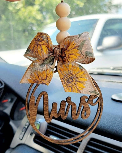 Nurse Car Charm Ornament