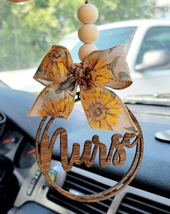 Nurse Car Charm Ornament