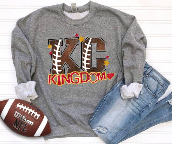 KC Kingdom Football Sweatshirt