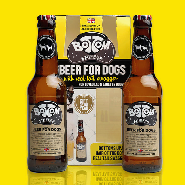 Bottom Sniffer Beer For Dogs - Duo Pack (Non-Alcoholic)